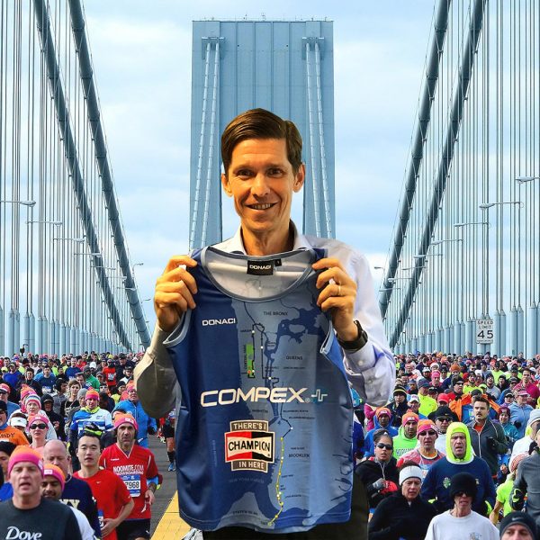 Custom New York Marathon winning running shirt 1