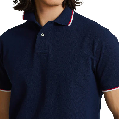Cottonlike high performance polo shirt custom made by Garment Factory Direct